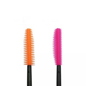 Long Lashes eldobhato szilikon kefe narancs 10db c