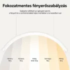 Long Lashes mennyezeti Moon Pro szempillás lámpa- fehér