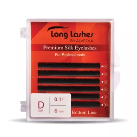 Long Lashes Extreme Volume Selyem D 010 6mm