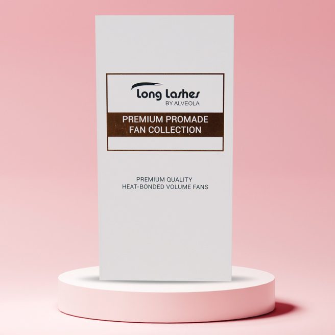Long Lashes 3D Premium Promade Volume Fans C 007 8