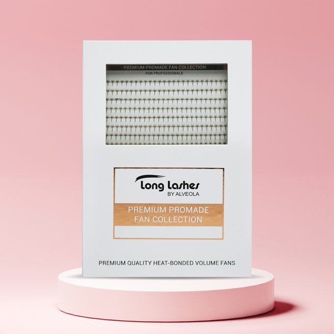 Long Lashes 4D Premium Promade Volume Fans C 005 1