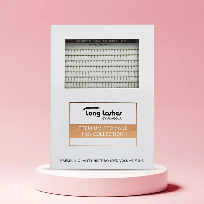 Long Lashes 4D Premium Promade Volume Fans CC 005