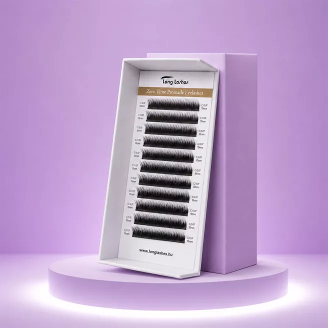 Long Lashes ZERO TIME PROMADE műszempilla 4D CC-0.07-8mm