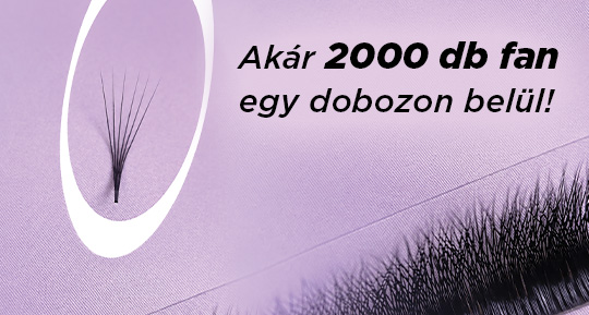 Akár 2000 db fan egy dobozon belül
